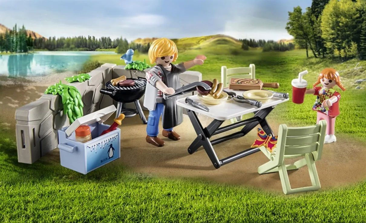Picnic Playmobil Case PLAYMOBIL 9103 Family Picnic Carry Case