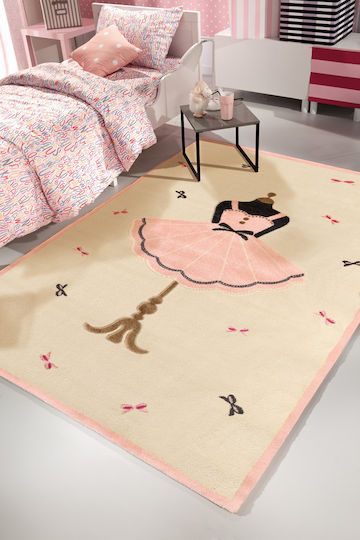 Saint Clair Charm Παιδικό Χαλί Ροζ 150x200cm