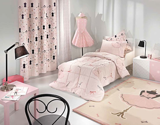 Saint Clair Charm Παιδικό Χαλί Ροζ 150x200cm