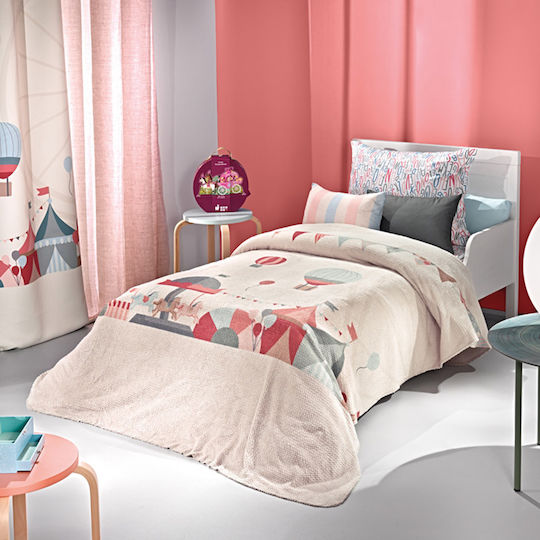 Saint Clair Pătură Fleece Ultra Soft Rodeo Bej 160x220cm
