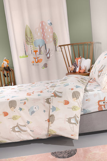 Saint Clair Set Kids Duvet Cover Single Powder