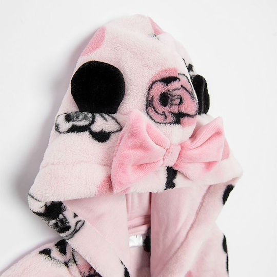 Cool Club Kids Hooded Bathrobe Pink