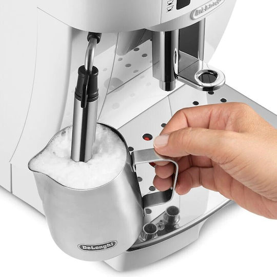 De'Longhi Magnifica S Automatic Espresso Machine 1450W Pressure 15bar with Grinder White