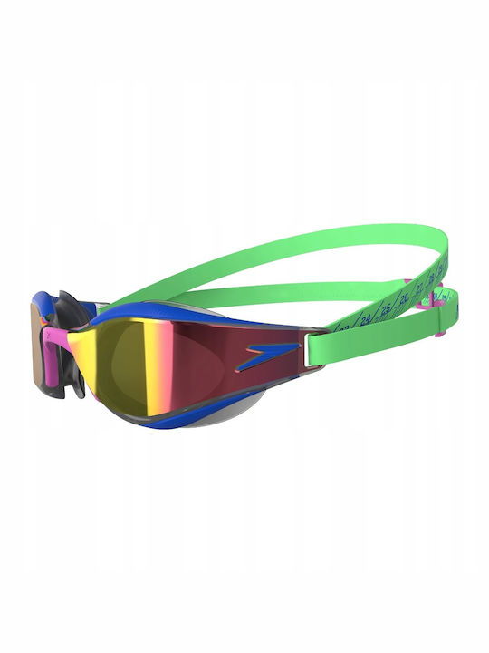 Speedo Fastskin Hyper Elite Γυαλιά Κολύμβησης Ενηλίκων με Αντιθαμβωτικούς Φακούς Πράσινα