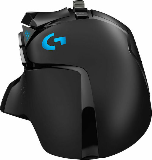 Logitech G502 Hero RGB Gaming Ποντίκι 16000 DPI Μαύρο