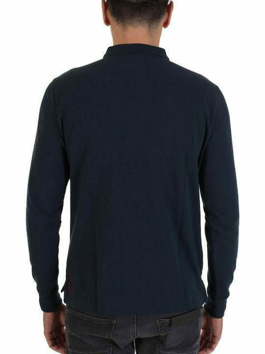 U.S. Polo Assn. Men's Long Sleeve Blouse Blue