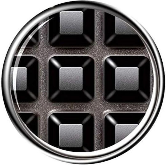 MPM Βαφλιέρα για Ορθογώνιες Βάφλες 2 Θέσεων 1400W