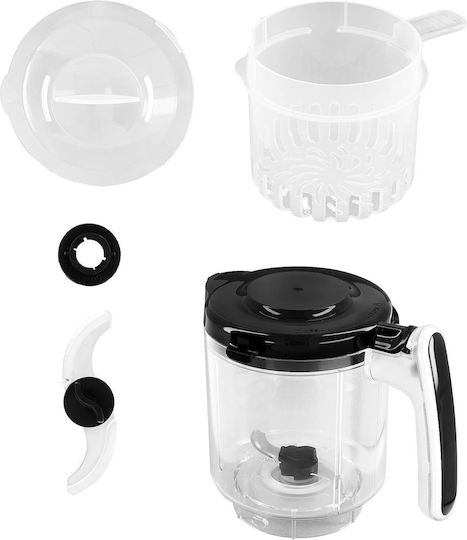 Twistshake Food Steamer with Blender with 3 Steaming Decks 0.9lt