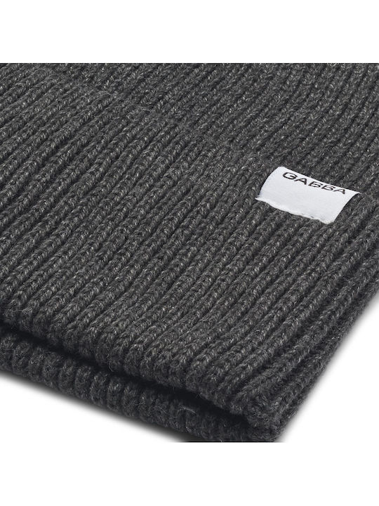 Knitted Beanie Cap Gray
