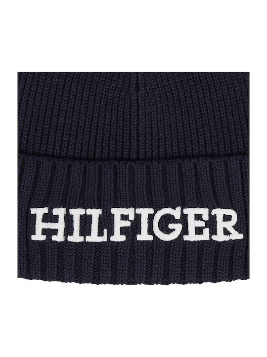 Beanie Unisex Beanie Knitted in Blue color