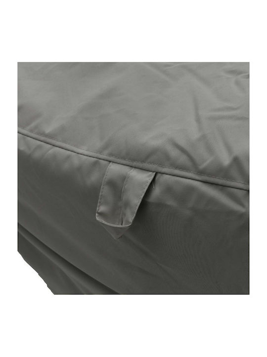 Pouf Liegestuhl Wasserdicht Leandro Anthrazit 105x110x60cm