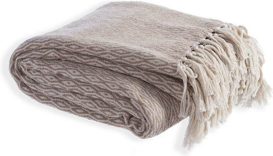 Nef-Nef Homeware Zackren Покривка За Фотьойл Жакард 180x180см Черна