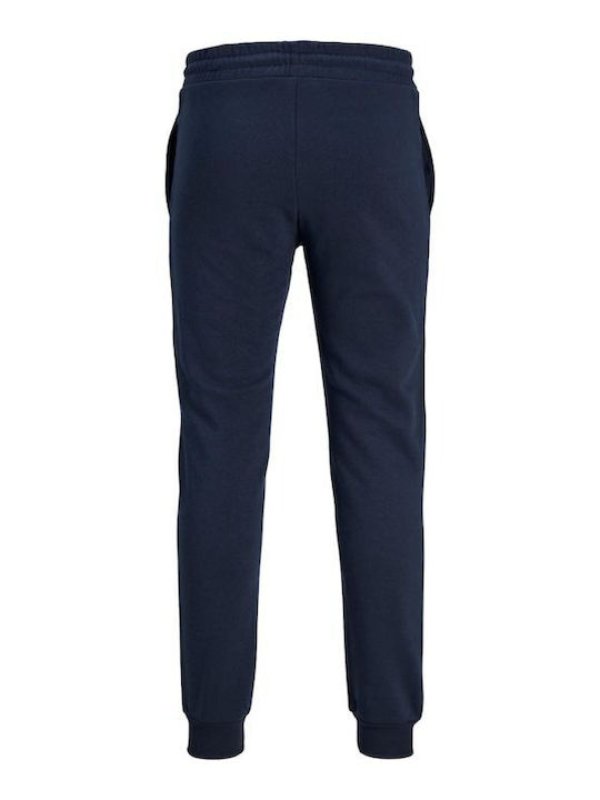 Jack & Jones Men's Sweatpants with Rubber Navy Blue