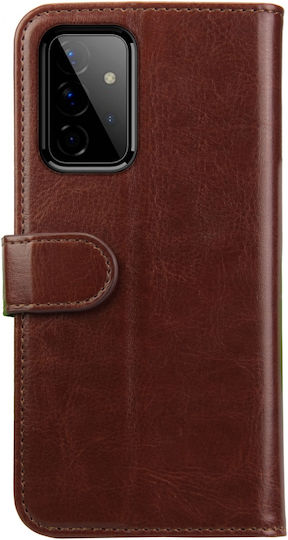 Rosso Element Pu Brieftasche Synthetisches Leder Braun (Galaxy A72)