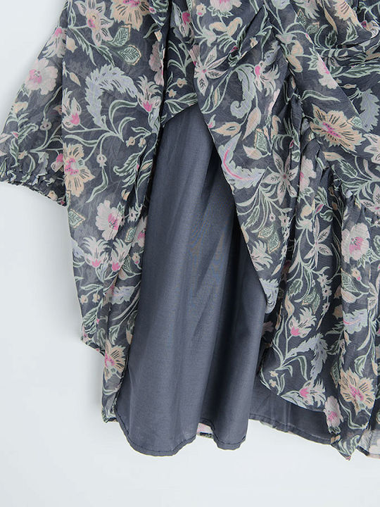 Long Sleeve Dress Gray