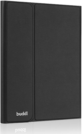 Buddi Zuna Flip Cover με Πληκτρολόγιο στα Αγγλικά US Μαύρη (Universal 10.9")