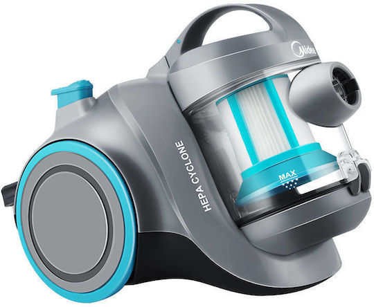 Midea C5 Staubsauger 700W Beutellos 1.5Es Gray