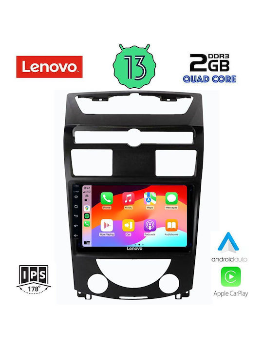 Lenovo Car Audio System for Ssangyong Rexton 2006-2015 (Bluetooth/USB/WiFi/GPS) with Touch Screen 10"