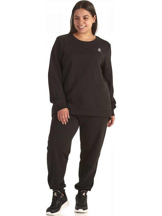 Women's Blouse Cotton Long Sleeve Black