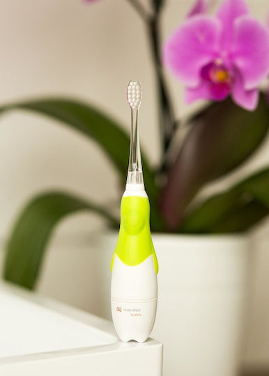 Meriden Kiddy Children's Electric Toothbrush with Chronograph for 1+ Years Green with Replacement Heads