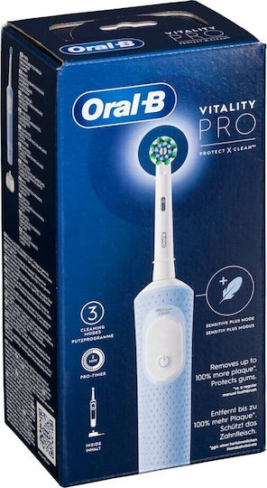Oral-B Vitality Pro Protect X Clean Periuță de dinți electrică Albastră