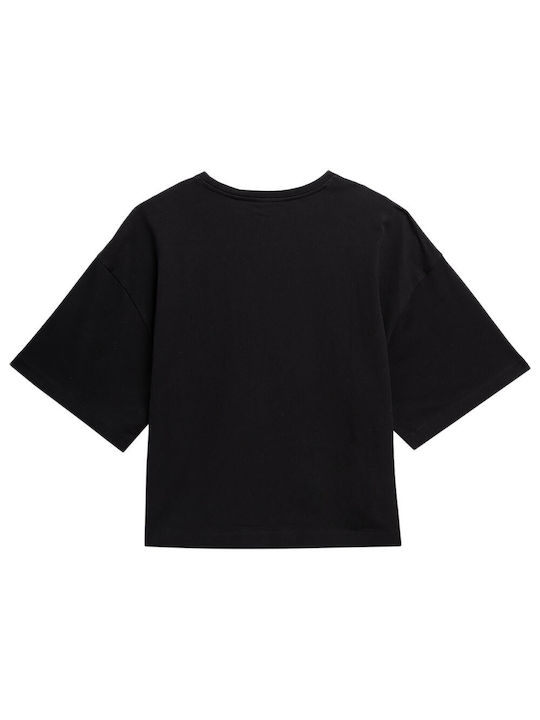 Outhorn Damen T-shirt Schwarz