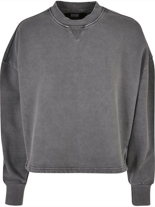 Long Women's Sweatshirt Gray
