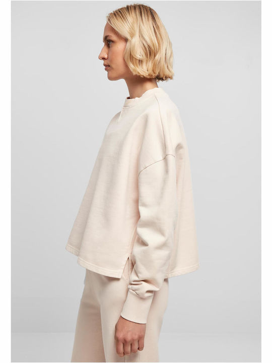 Long Women's Sweatshirt Pink