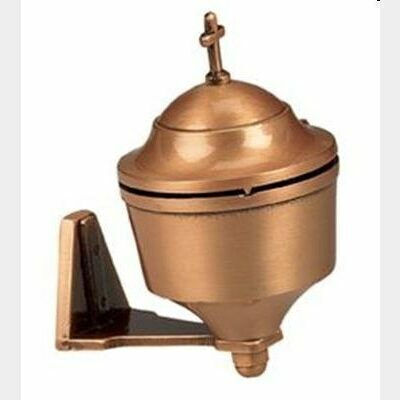 Vrochidis Metallic Grave Censer 10x10x15cm