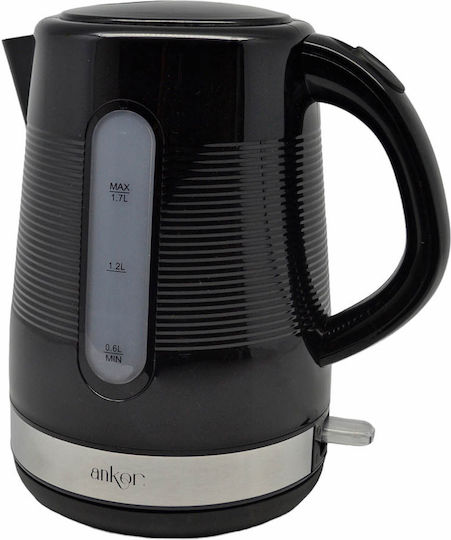 Ankor Fierbător 1.7lt 2200W Negru