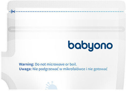 Babyono Σακουλάκια Αποθήκευσης Μητρικού Γάλακτος 180ml 30τμχ