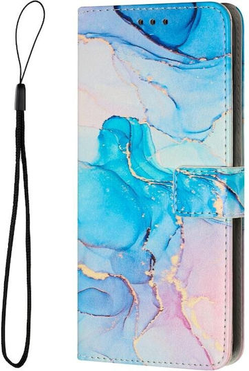 Marble Pattern Wallet Ροζ (Oppo A98)