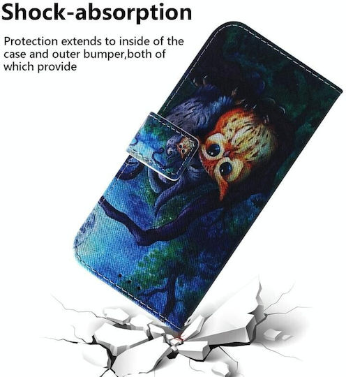 Coloured Drawing Wallet Πράσινο (Oppo A98)