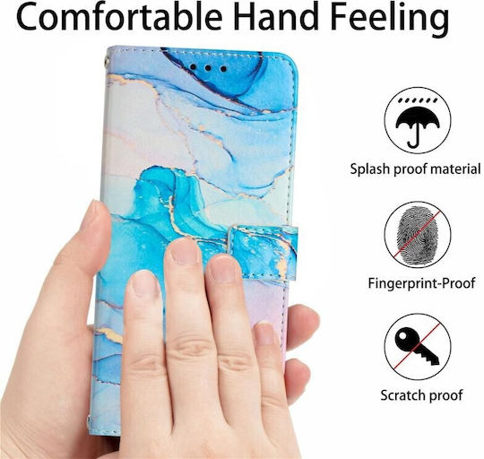 Marble Pattern Wallet Ροζ (Oppo A98)