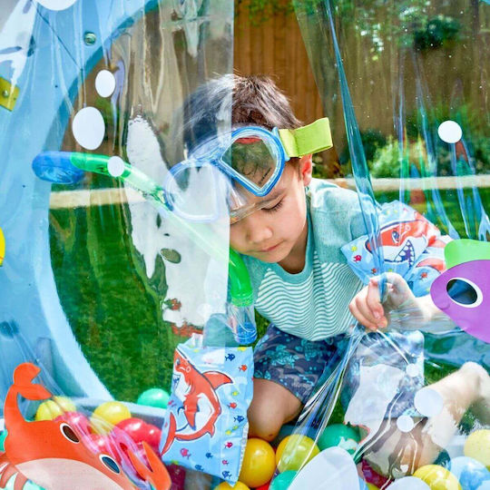 Kidkraft Shark Escape Climber Τιρκουάζ για 3+ Ετών
