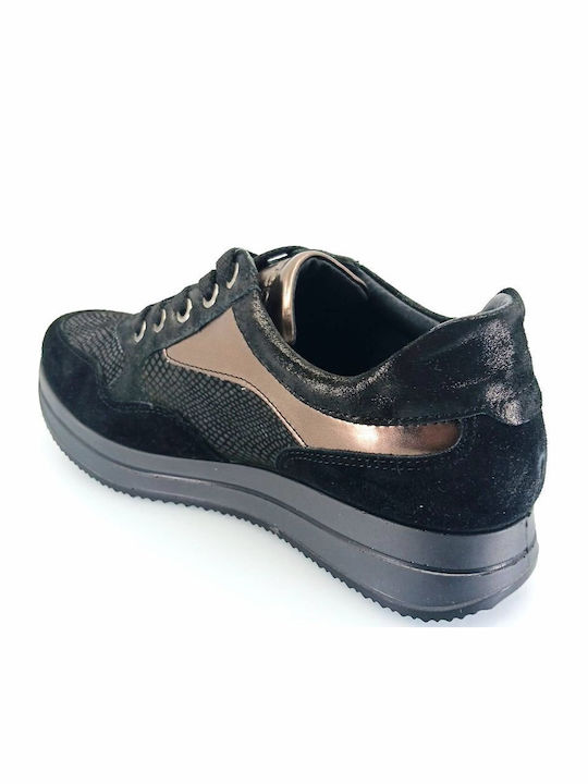 Γυναικεία Ανατομικά Sneakers Μαύρα