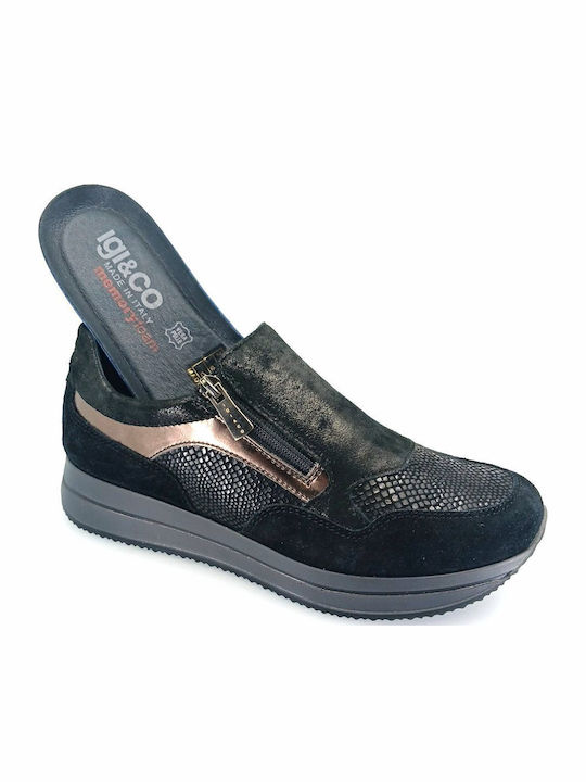 Damen Anatomisch Sneakers Schwarz