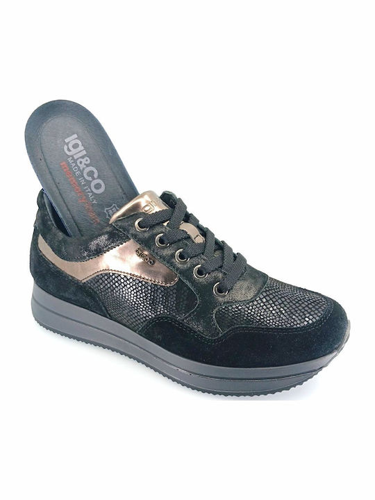 Γυναικεία Ανατομικά Sneakers Μαύρα