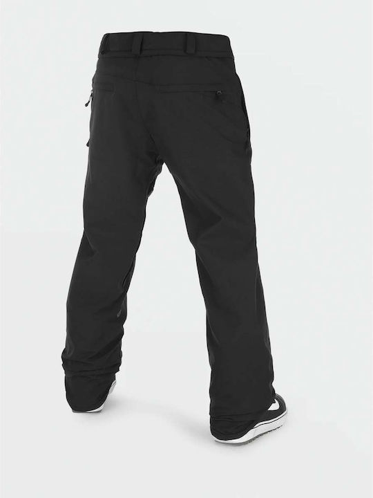Volcom Freakin Snow Chino G1352414-BLK Men's Trousers for Ski & Snowboard Black