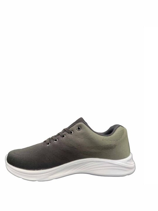 Il Mondo Comfort Herren Sneakers Khaki