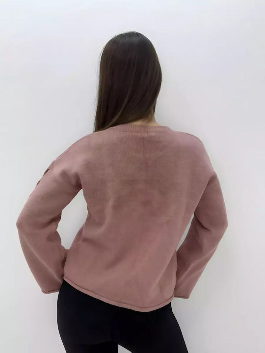 Bebe Plus Women's Sweater Pink
