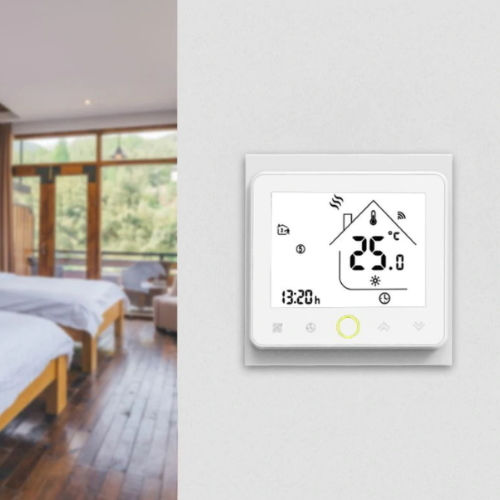 MOES WHT-NV-GC-BK-MS Цифров Термостат за Помещение Умни с Wi-Fi
