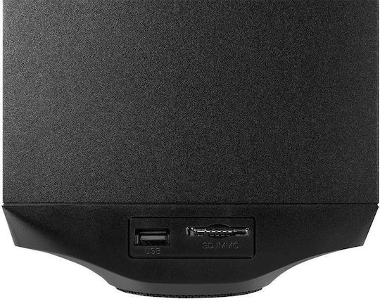 Sven SV-015602 Ασύρματα Ηχεία Υπολογιστή 2.1 με Bluetooth και Ισχύ 40W σε Μαύρο Χρώμα