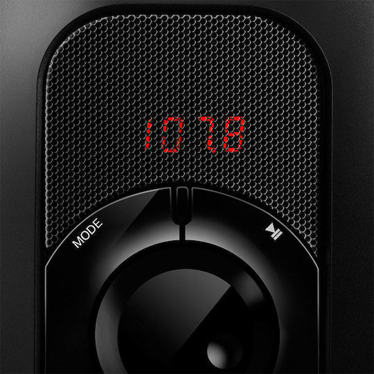 Sven SV-015602 Ασύρματα Ηχεία Υπολογιστή 2.1 με Bluetooth και Ισχύ 40W σε Μαύρο Χρώμα