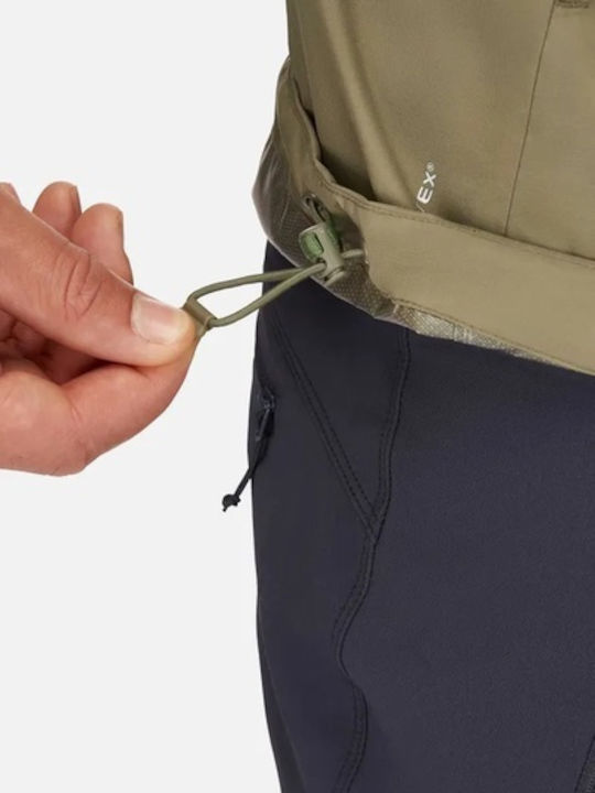 Geacă Bărbați Waterproof Kaki