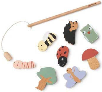 Kids Concept Παιχνίδι Ψαρέματος από Ξύλο για 24+ Μηνών