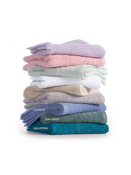 Nef-Nef Homeware Handtuch Fresh 30x50εκ. Green Gewicht 550gr/m²