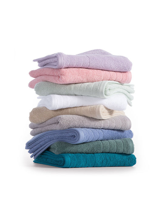 Nef-Nef Homeware Facecloth Fresh 50x90cm Linen 514 Weight 550gr/m²