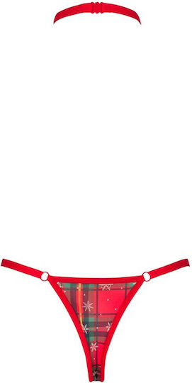 Obsessive Mr Merrliio Ανδρικό Sexy String Κόκκινο