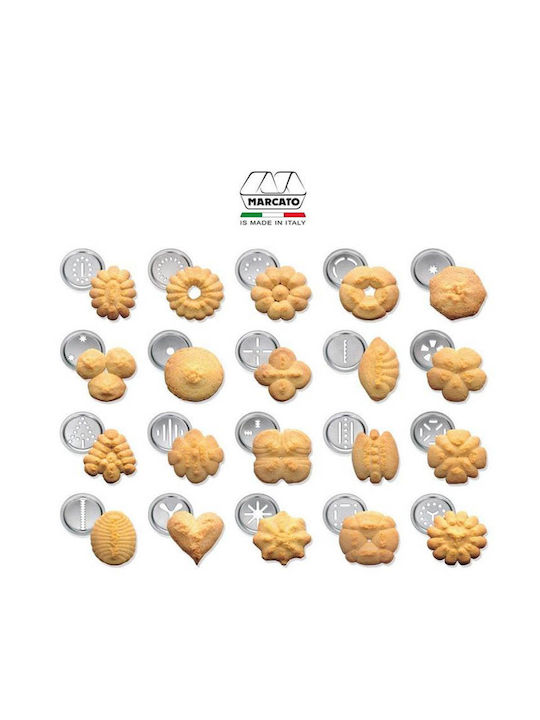Marcato Μπισκοτομηχανή από Μέταλλο 5.5x5.5cm Marcato Μπισκοτομηχανή από Μέταλλο 5.5x5.5cm